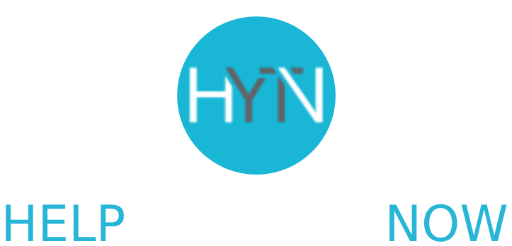 Help Your Teen Now Logo - White Words and C