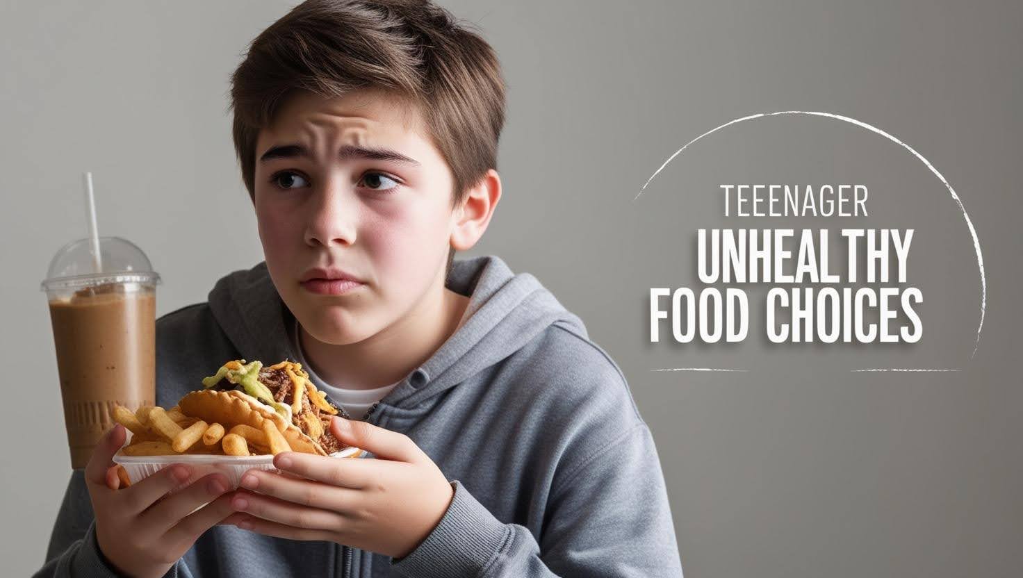 Teenager Unhealthy food choices Teenager Unhealthy food choices