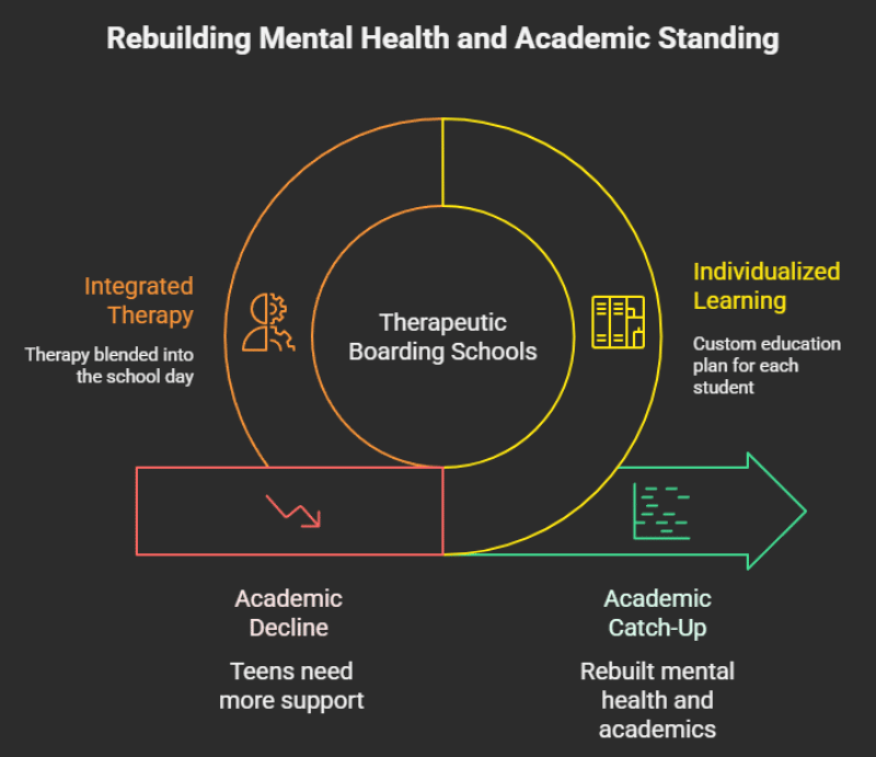 How Therapeutic Boarding Schools Support Academic Catch-Up - visual selection